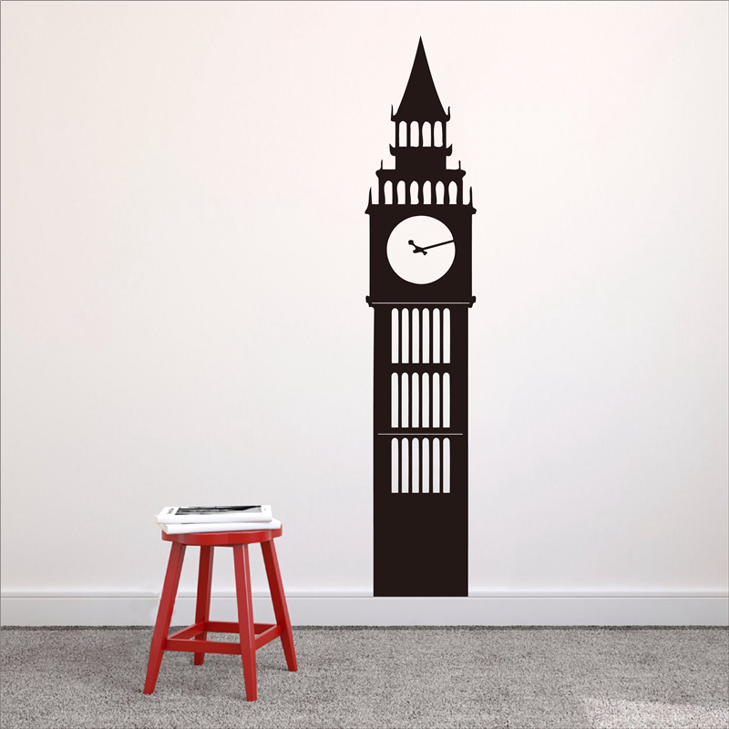 Office Furniture London - 런던 빅 벤 시계 벽 데칼