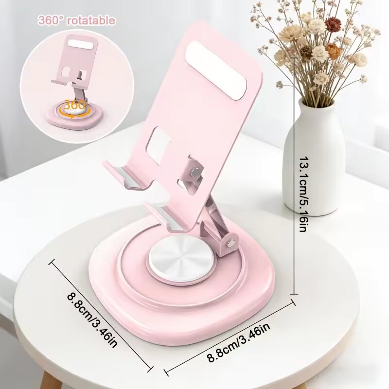 Mobile Pedestal Cabinet - 360도 회전 가능 접이식 데스크탑 휴대폰