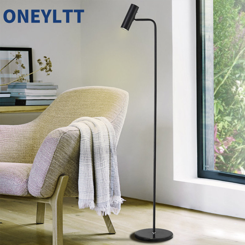 Floor Lamp Arched - 모던 LED 조광 플로어 램프, 골드