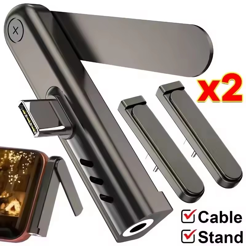Mobile Pedestal Cabinet - 2/1PCS 휴대용 USB C 3.5mm 오디오