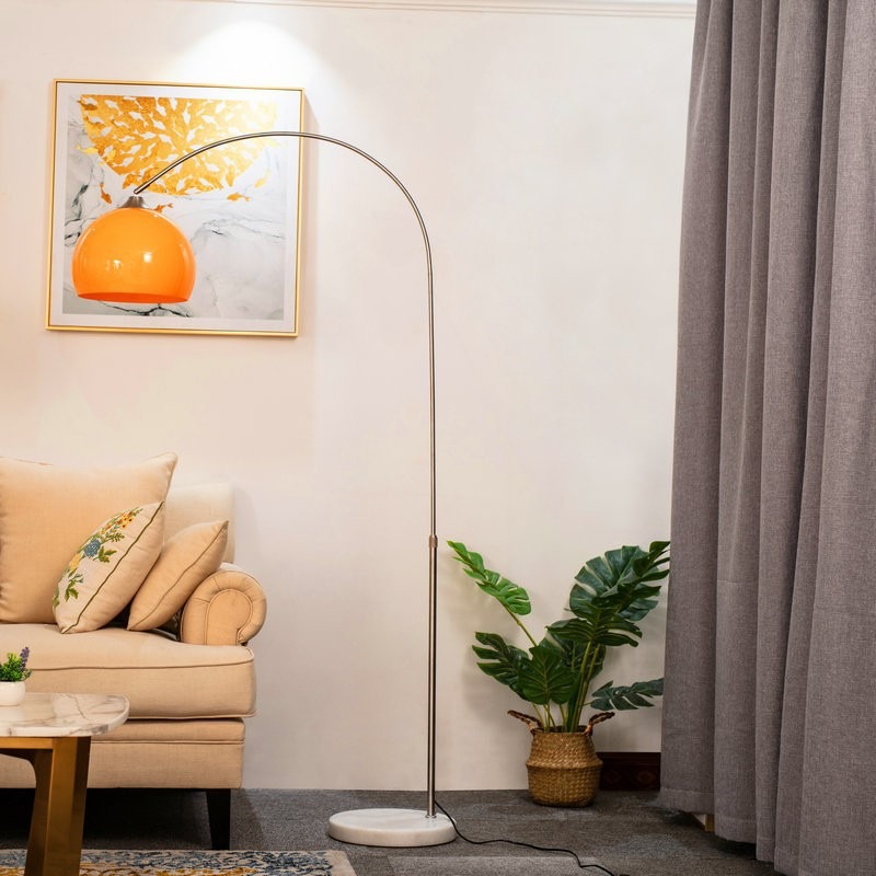 Floor Lamp Arched - 미니멀리스트 럭셔리 미니 아크 조절식 메탈