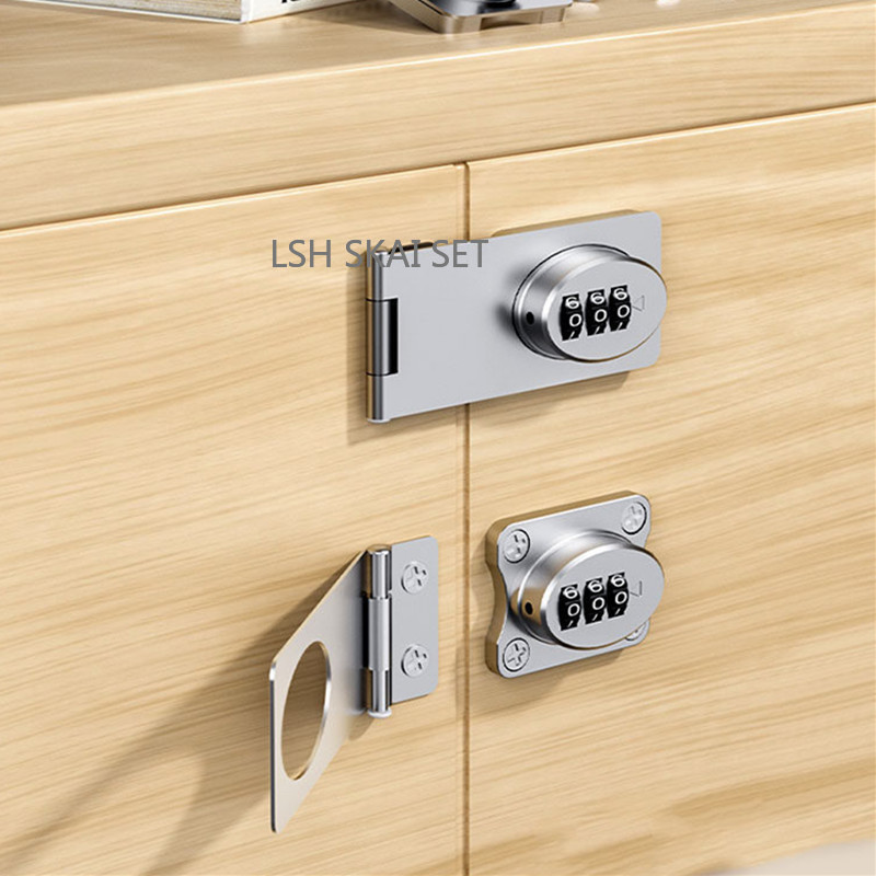 1PC 실내 안전 비밀번호 잠금 장치 실내 서랍 잠금  - Office Furniture Cabinets 리뷰 및 가격
