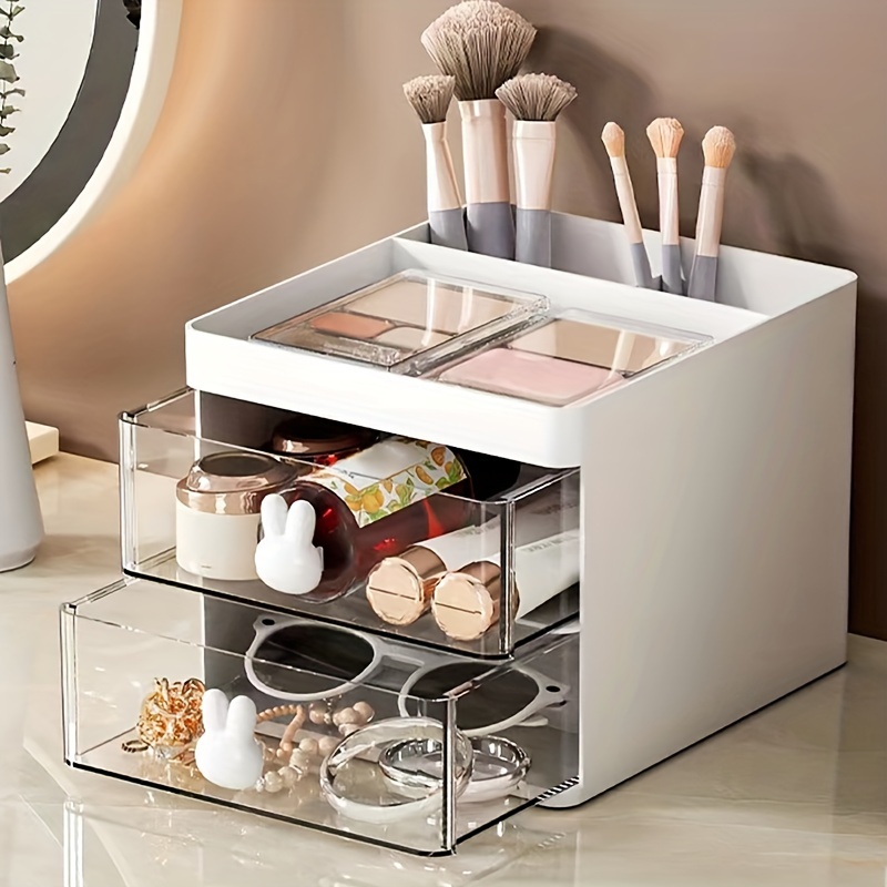 1pc 투명 서랍 토끼 손잡이 보관 상자, 책상 사무용 - Office Furniture Cabinets 리뷰 및 가격