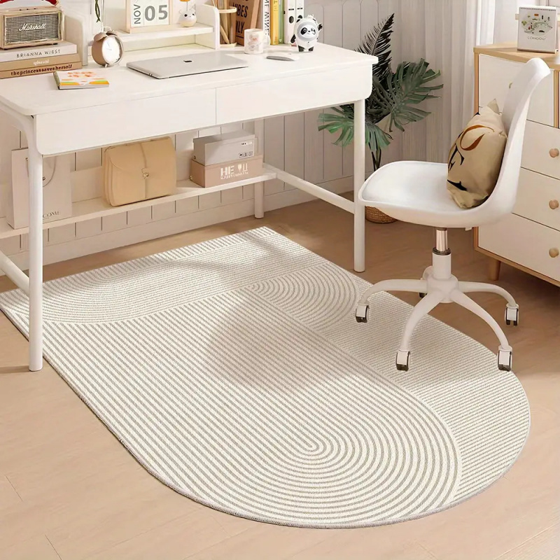 VIKAMA 일본식 크림 아치형 카펫 미끄럼 방지 책상 - Chair Mat Hard Floor 리뷰 및 가격