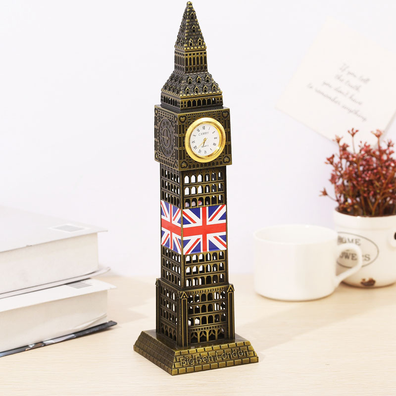 다양한 크기와 색상의 레트로 런던 빅벤 시계 모형, 가 - Office Furniture London 리뷰 및 가격