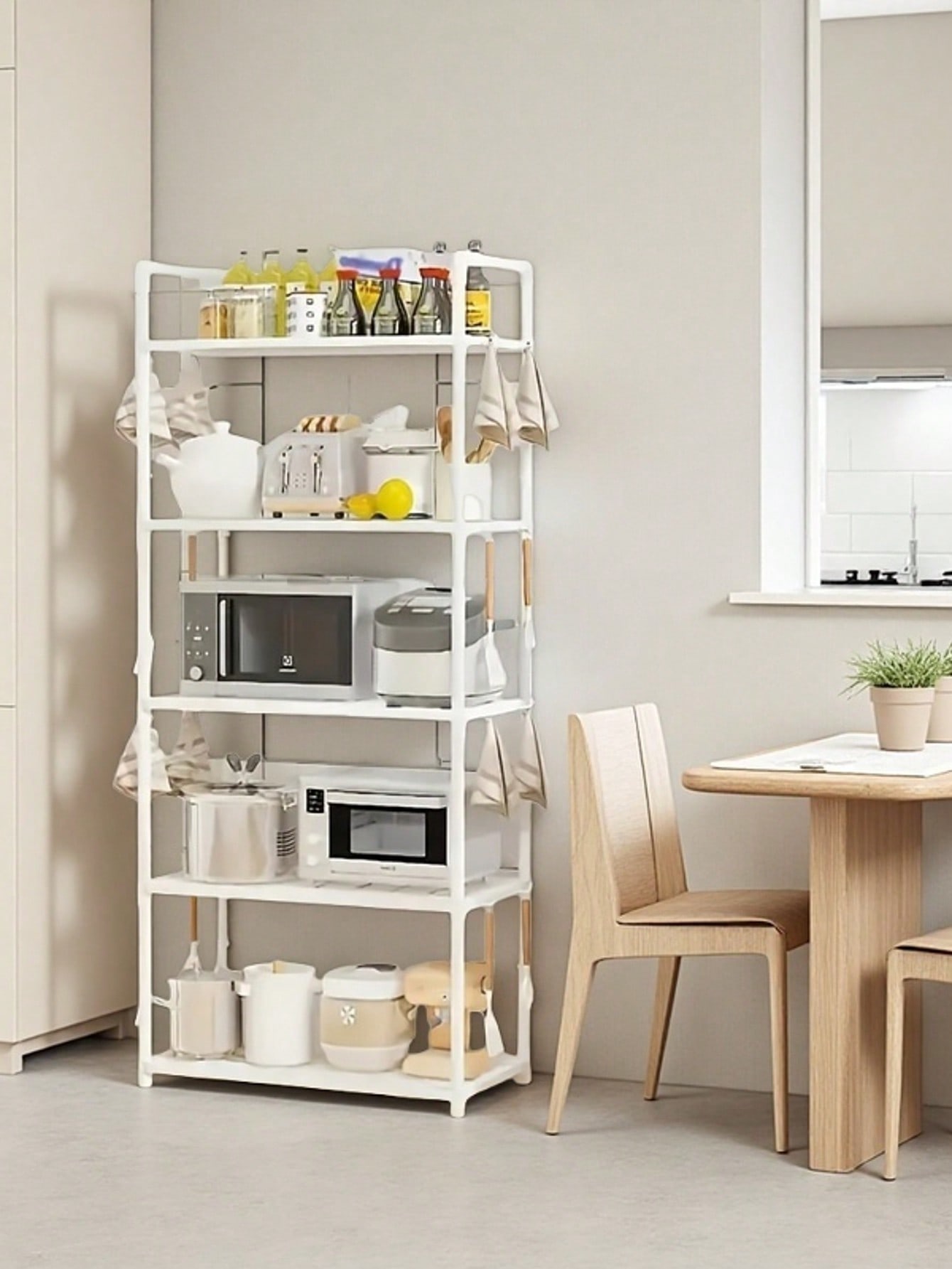 5단형 헤비듀티 메탈 수납랙 - 블랙&화이트 2가지 색 - Bookshelf 5 Tier 리뷰 및 가격