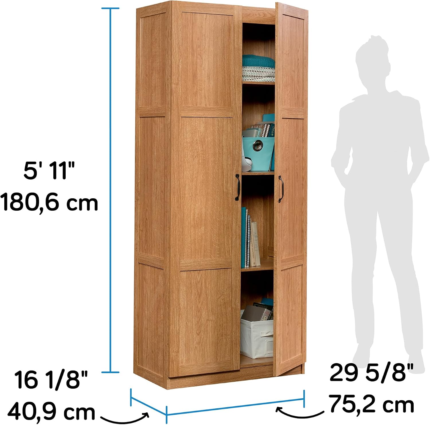높이가 있는 수납장, 독립형 주방 식료품 저장실 정리함 - Office Furniture Cabinets 리뷰 및 가격