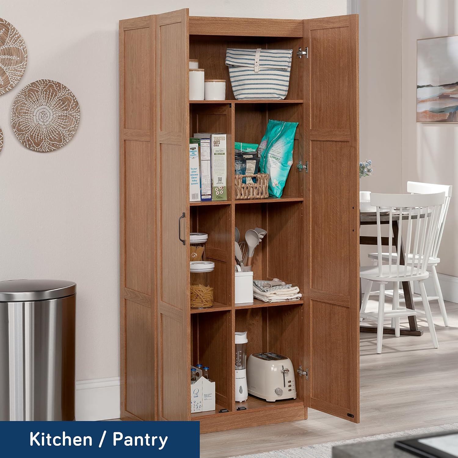 높이가 있는 수납장, 독립형 주방 식료품 저장실 정리함 - Office Furniture Cabinets 리뷰 및 가격