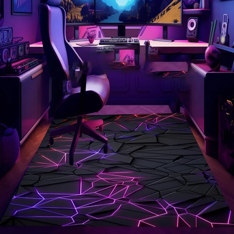 스톤 플레이 매트, E-스포츠 러그, 게이머 러그, 게 - Chair Mat Hard Floor 리뷰 및 가격